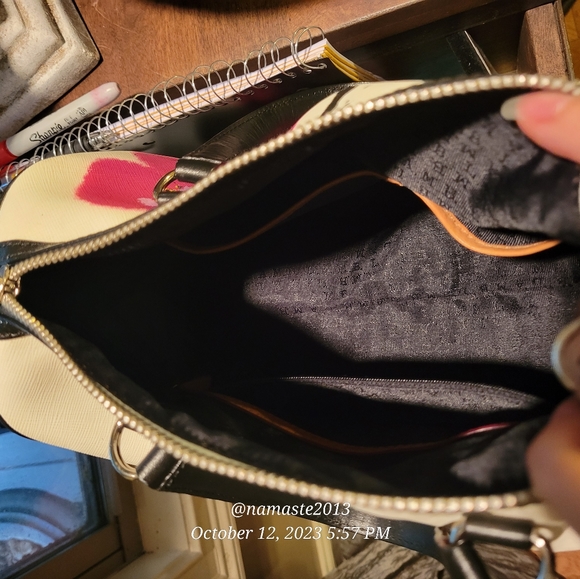 L.A.M.B. by Gwen Stefani Cherry Blossom Satchel Luxury Designer Bag #586 - Picture 9 of 14